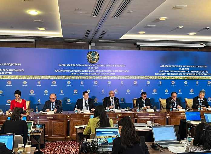 SCO Observer Mission monitors snap elections of members of the Mazhilis of the Parliament and Maslikhats of the Republic of Kazakhstan