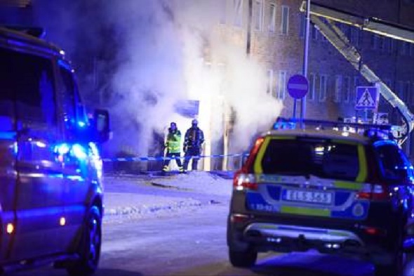 Five explosions occur in Sweden in one day