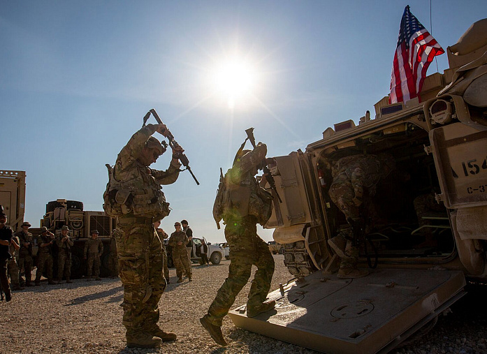 Kata'ib Hezbollah attacks a US military base in Syria