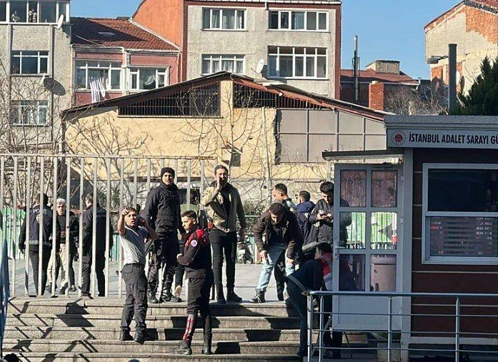 A terrorist attack took place near a courthouse in Istanbul