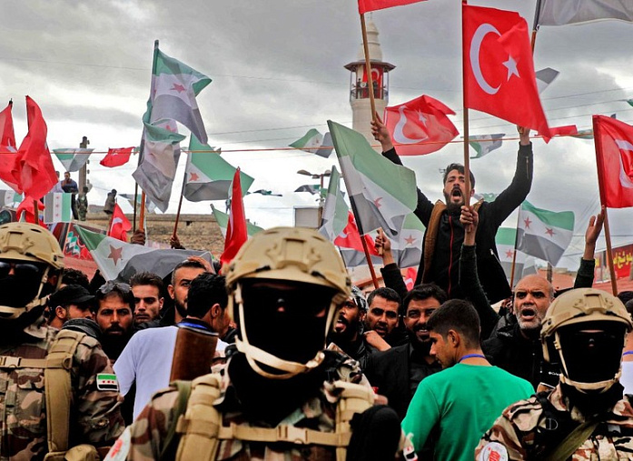 Militants attack Turkish troops in Syria
