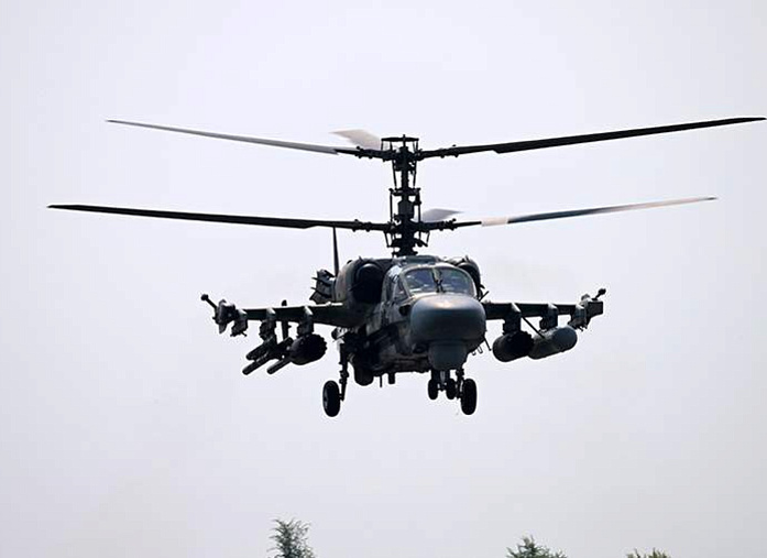 The Russian Aerospace Forces strike a militant training camp in Syria