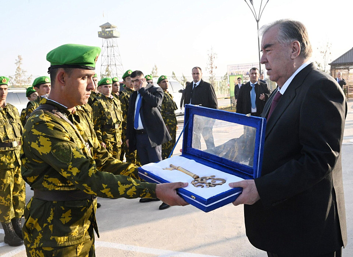 Tajikistan opens 24 outposts at the border with Afghanistan