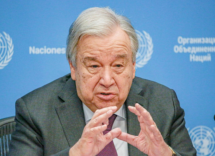 The UN Secretary General called on the world to unite after the terrorist attack at Crocus City Hall
