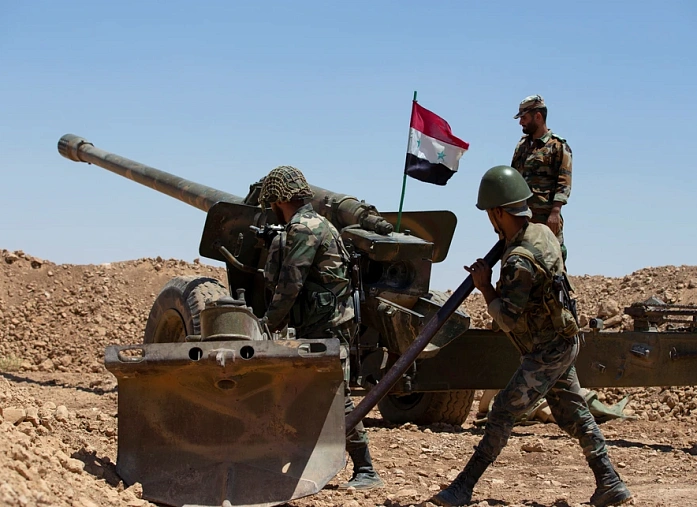 Syrian forces attack terrorist bases in Idlib