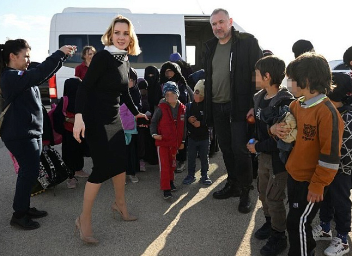 56 Russian children from Syrian refugee camps delivered to Moscow