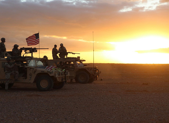 The United States announced its intention to continue fighting against Islamic State in Syria and Iraq