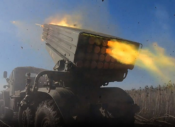 US military base in Iraq shelled from Grad multiple rocket launcher
