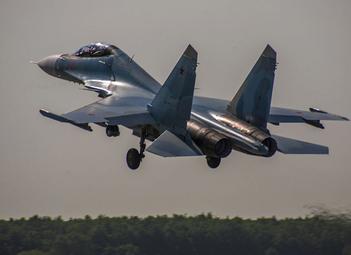 The Russian Aerospace Forces destroyed underground terrorist ammunition depots in Idlib