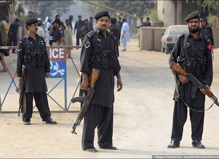 FOUR TERRORISTS ELIMINATED IN SHOOTOUT WITH POLICE IN NORTHWEST PAKISTAN