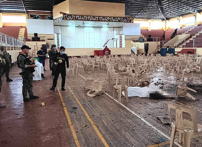 ISIS claims responsibility for a blast in Philippines