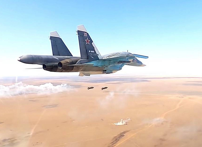 Russian Aerospace Forces hit militant targets in Syria